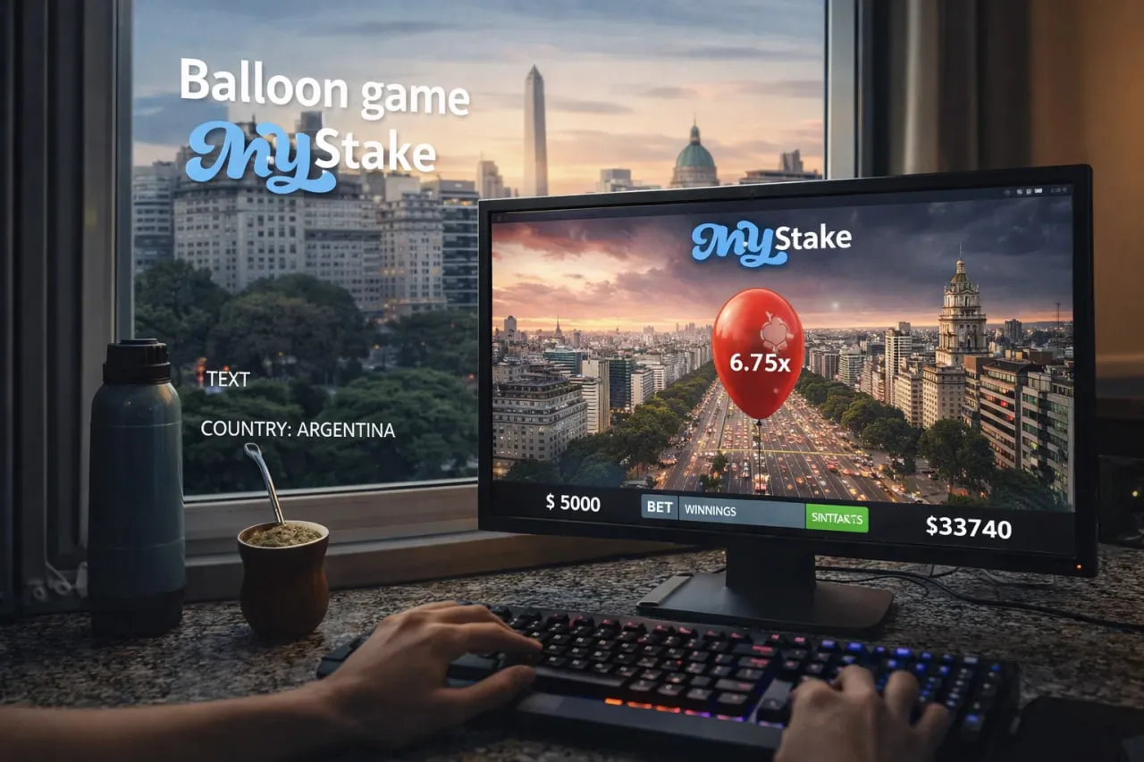 Bono de bienvenida para Mystake Balloon Argentina