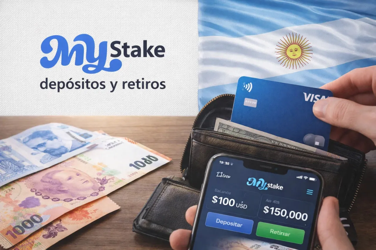 Mystake depósitos y retiros Argentina